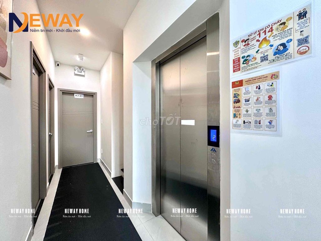 Full interior, open room near lotte mart District 7