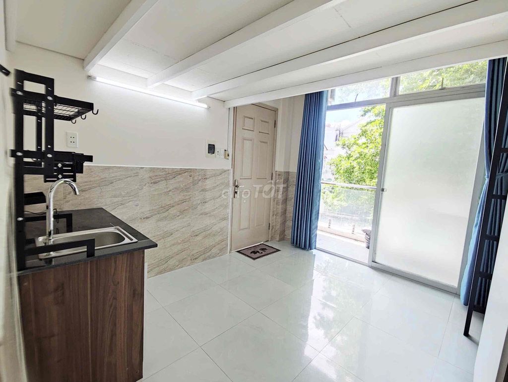 The super-split balconies are the private washing machines right here.