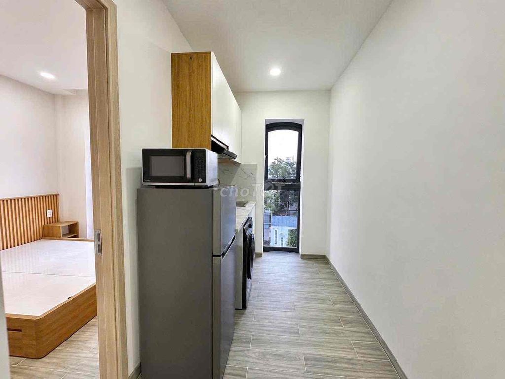 service apartment - full interior - 1 bedroom - balcony - private washing machine xvvt