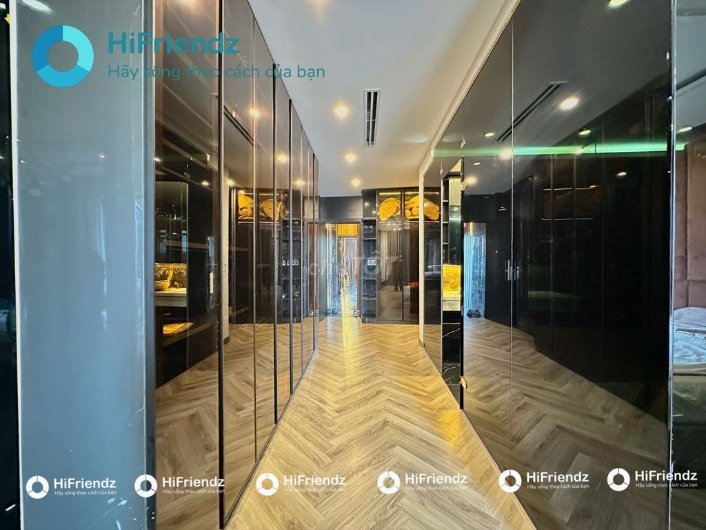 The entire luxry floor full of private washing machines on the Gò Vấp floor