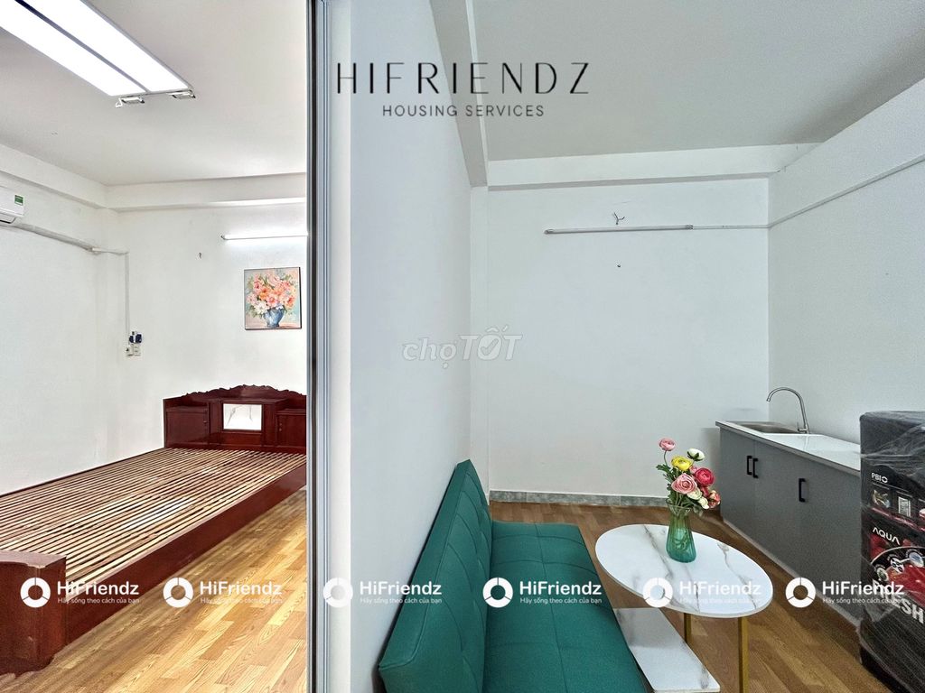 apartment one bedroom, kitchen room - private living room, super cool.
