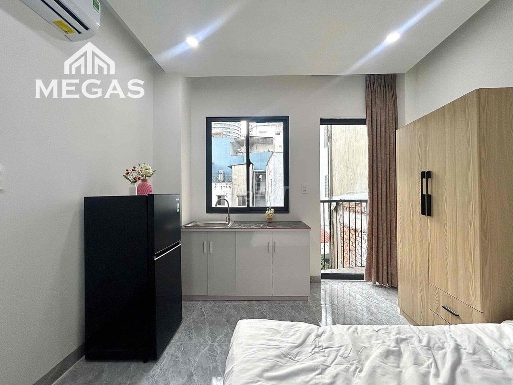 - Rent a window studio with a nice balcony.