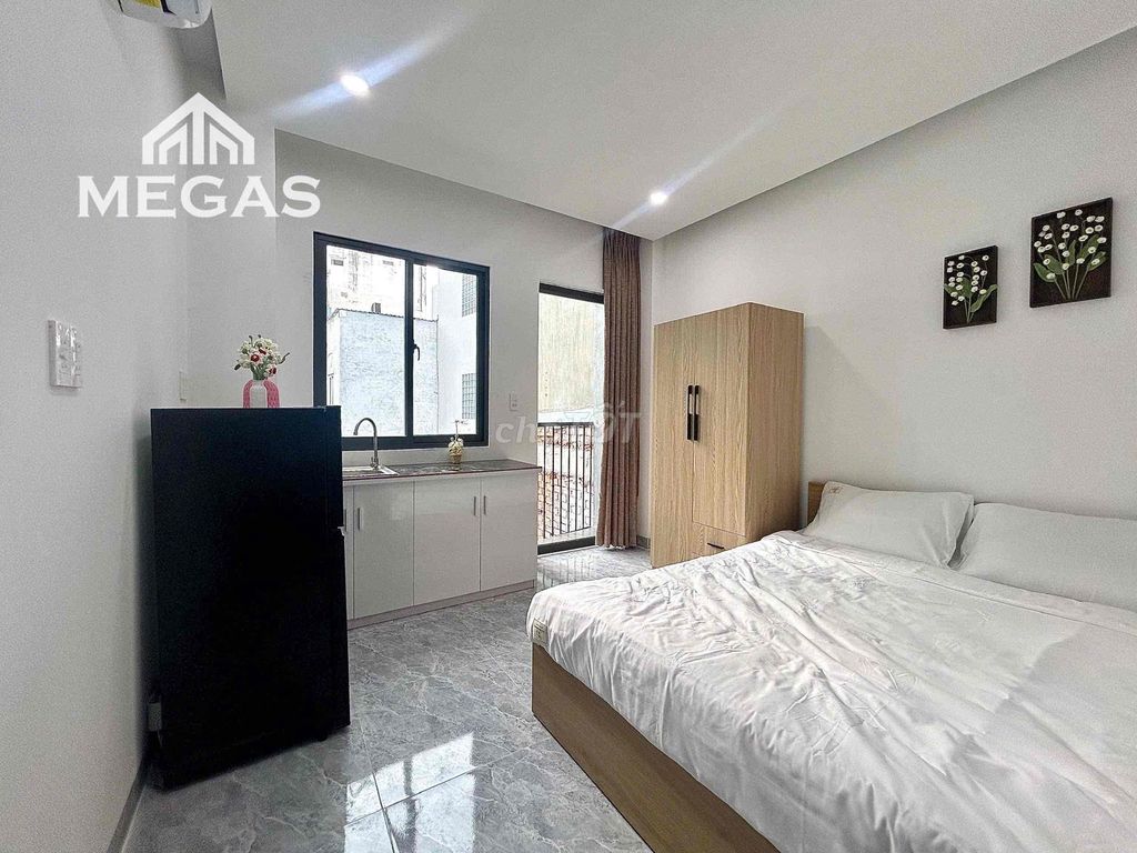 - Rent a window studio with a nice balcony.