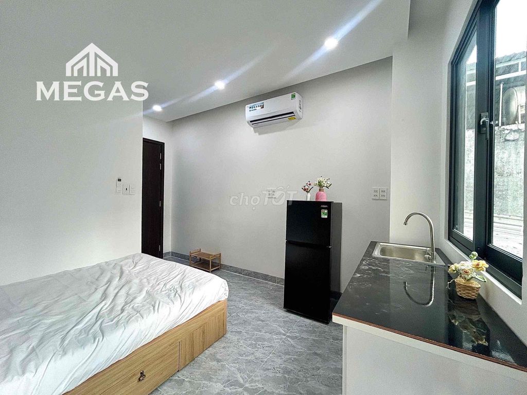- Rent a window studio with a nice balcony.