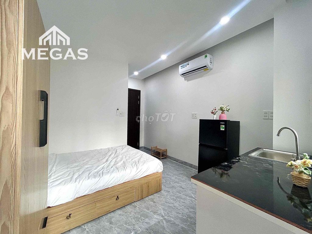 - Rent a window studio with a nice balcony.