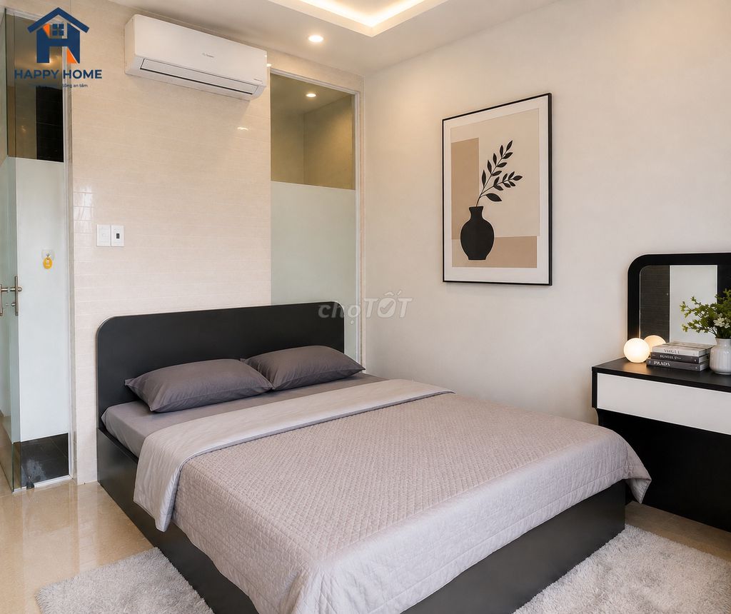 The Tân Phú studio does not pay off the full interior near the shower floor 5 million a month.