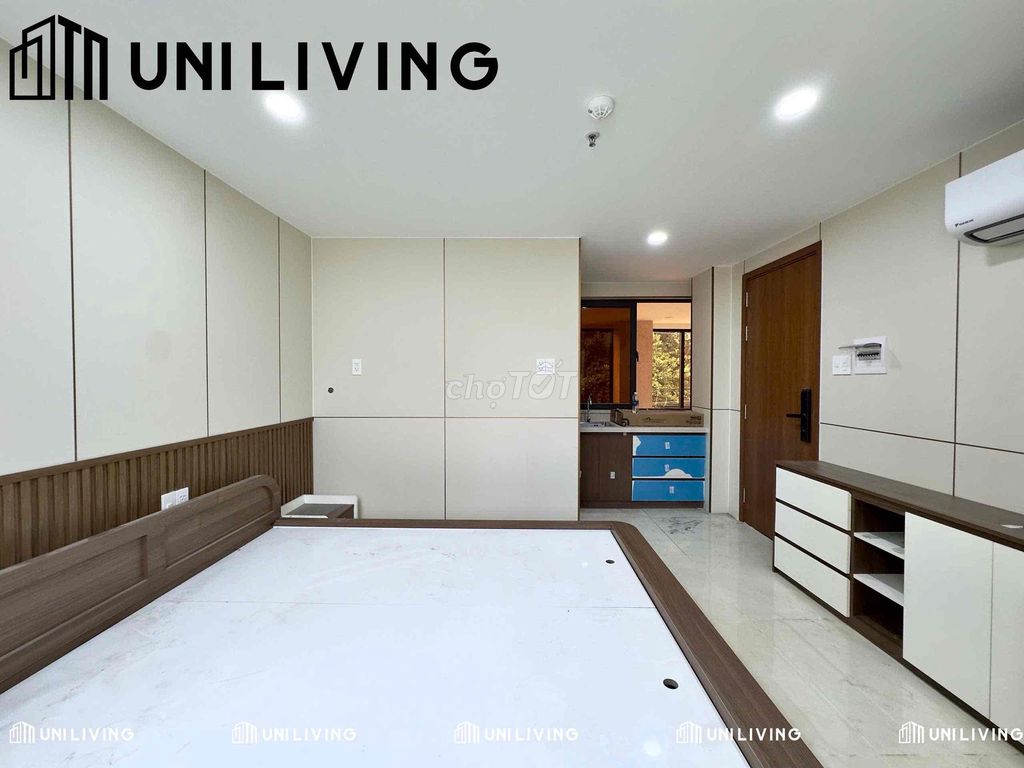 A low-priced apartment. A full interior is on the thanh đa bridge.