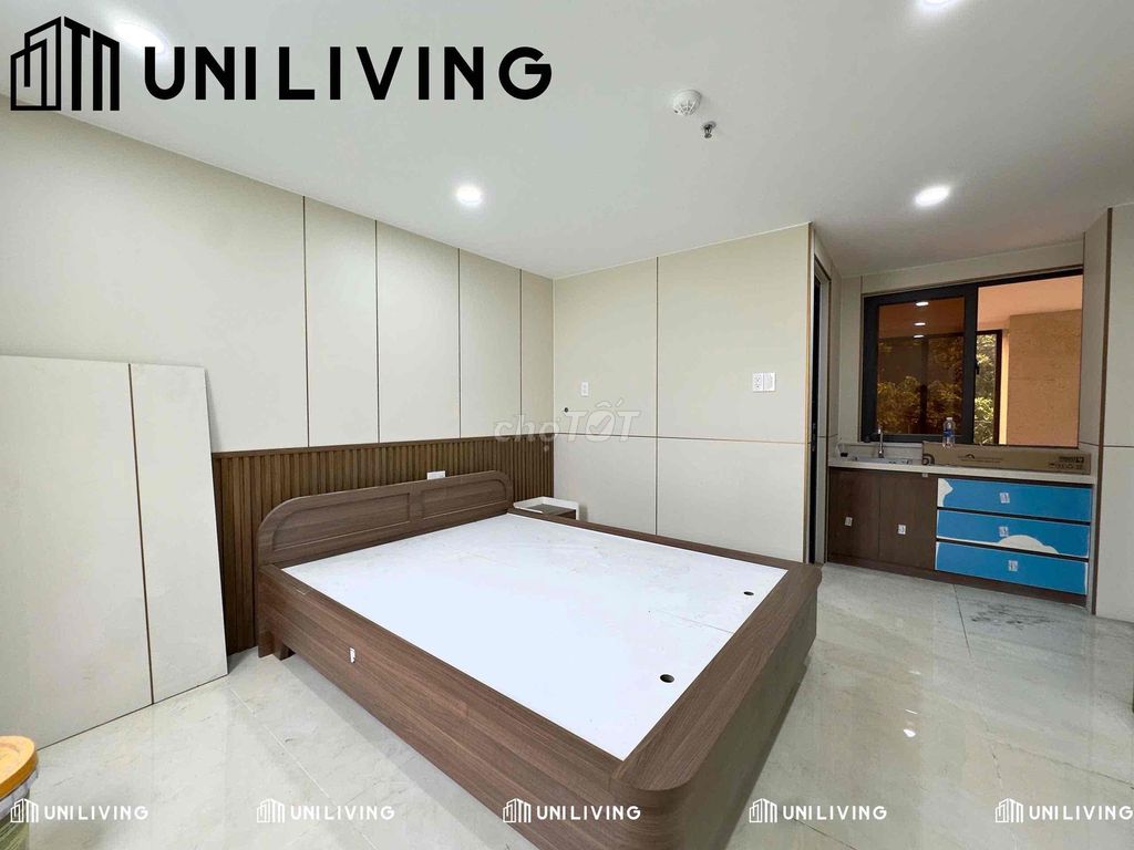 A low-priced apartment. A full interior is on the thanh đa bridge.