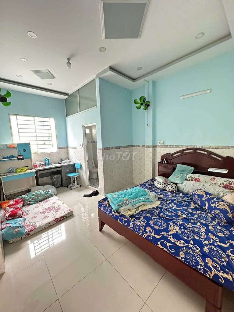 Rent an alley 593 Hậu Giang, 9 million, 2 bedrooms, 3 toilets, alleyways
