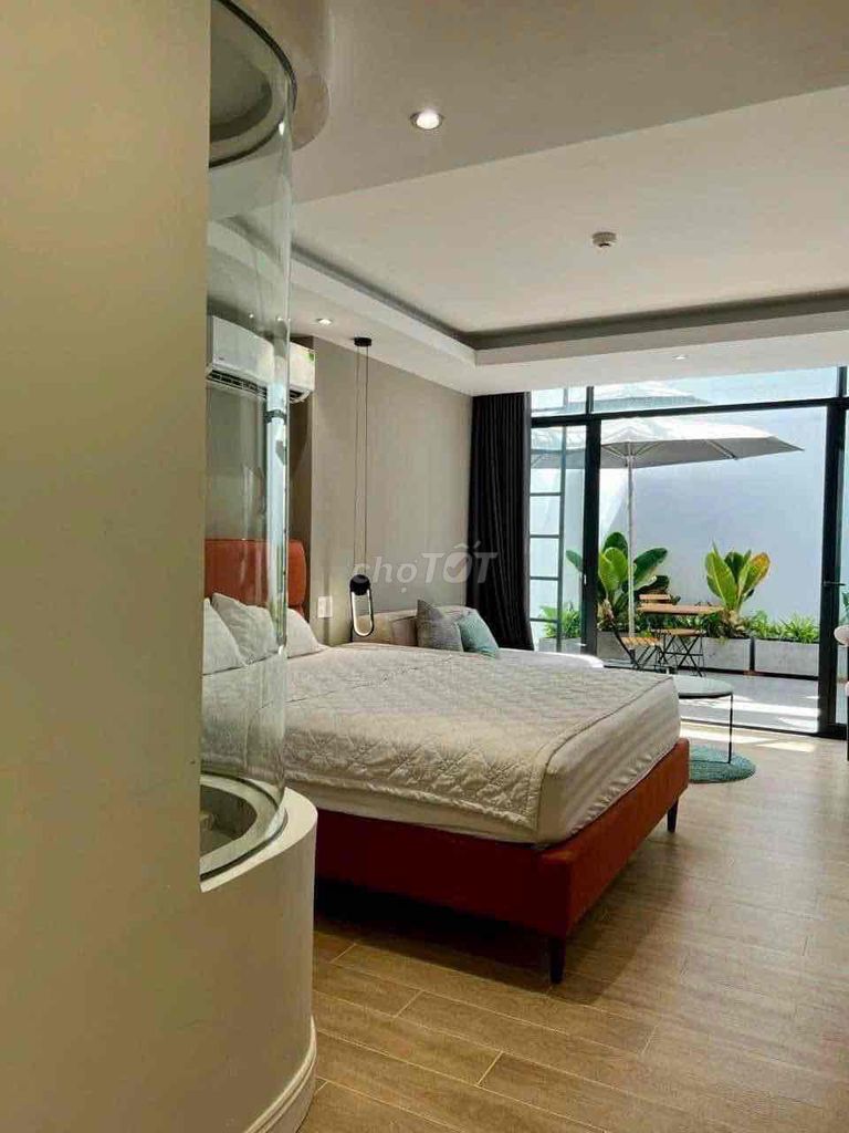 Rent the modern apartment - full interior - Thảo Điền near the bridge