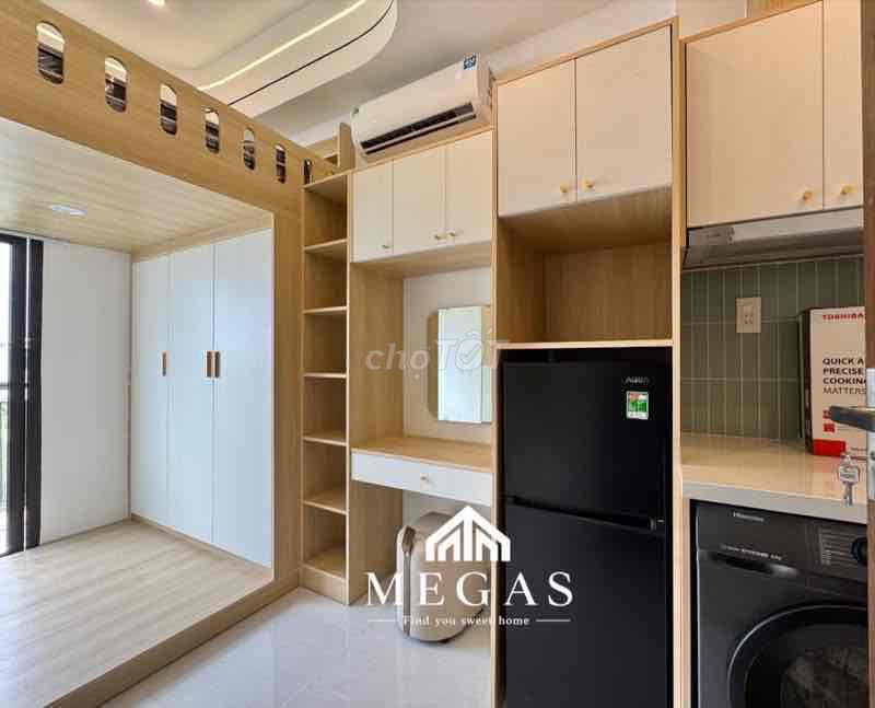 apartment ENCOM 2 sleep space private washing machine near lotte mart Gò Vấp