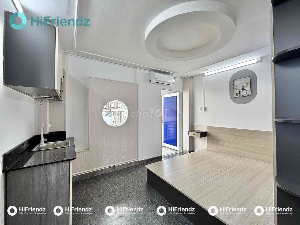 Rent a balcony full new building Nguyễn Văn Khối Gò Vấp