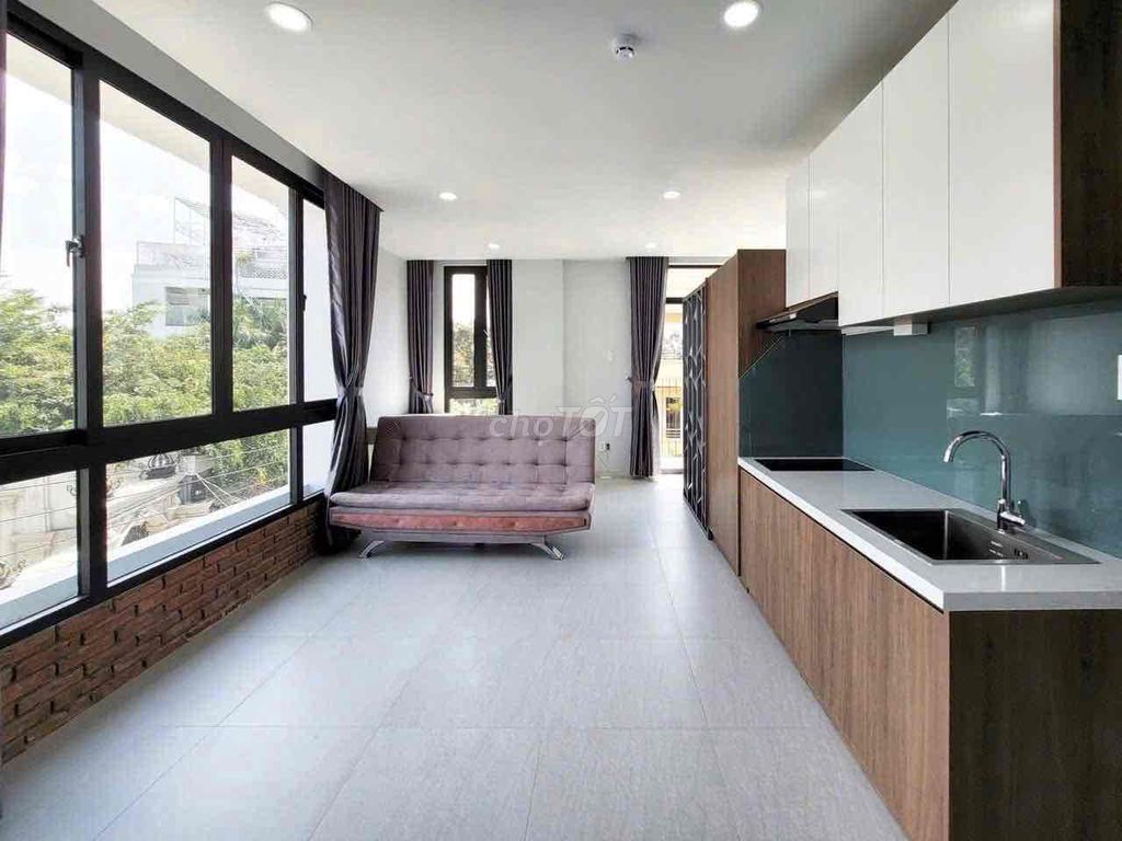 1 balcony bedroom near the diamond island - equipped with a full interior - cool