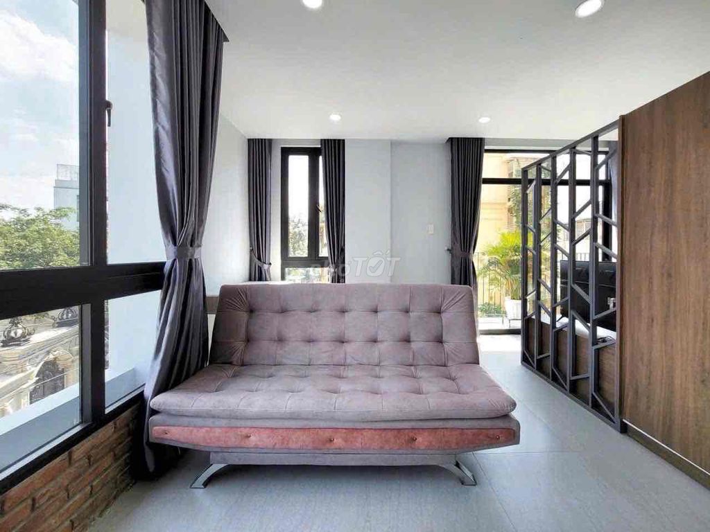 1 balcony bedroom near the diamond island - equipped with a full interior - cool