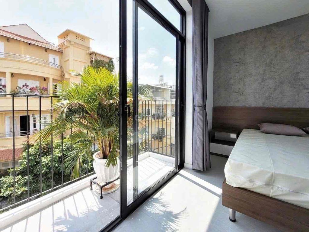 1 balcony bedroom near the diamond island - equipped with a full interior - cool