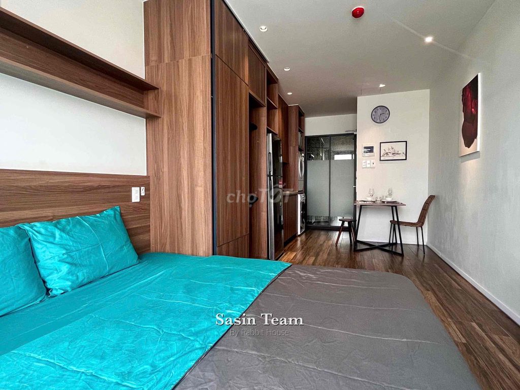 Advanced studio - balcony full wood drying private dry-cleaning site (new building)
