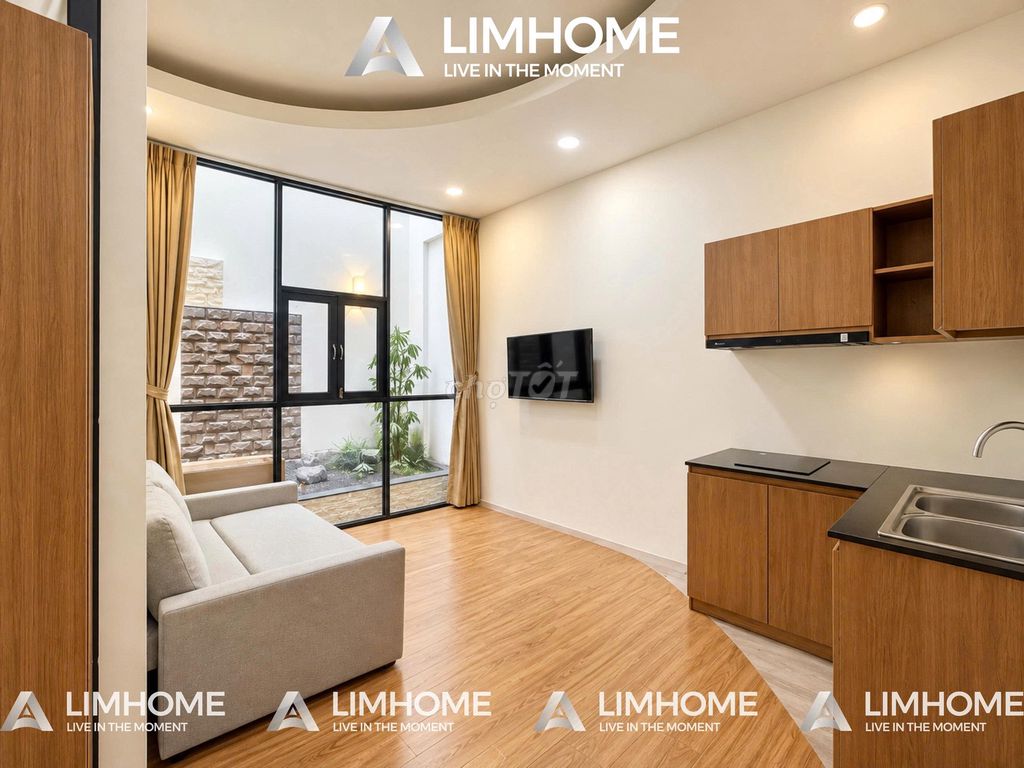 Rent the apartment. One bedroom near the 7th floor. Tân Bình Tân Bình district.