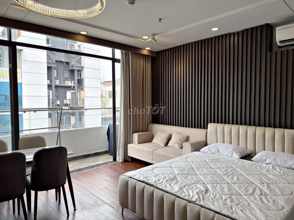 apartment 1 balcony bedroom - full interior near airport Tân Bình