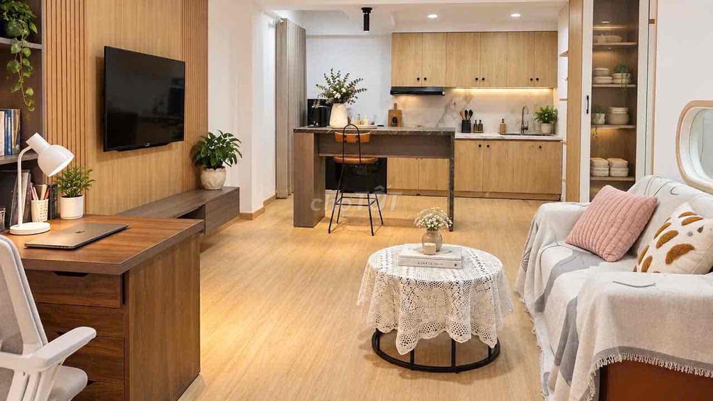 Rent an apartment full of Trần Hưng Đạo. 1st.