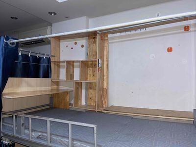 Rent a room. It's a school dorm.