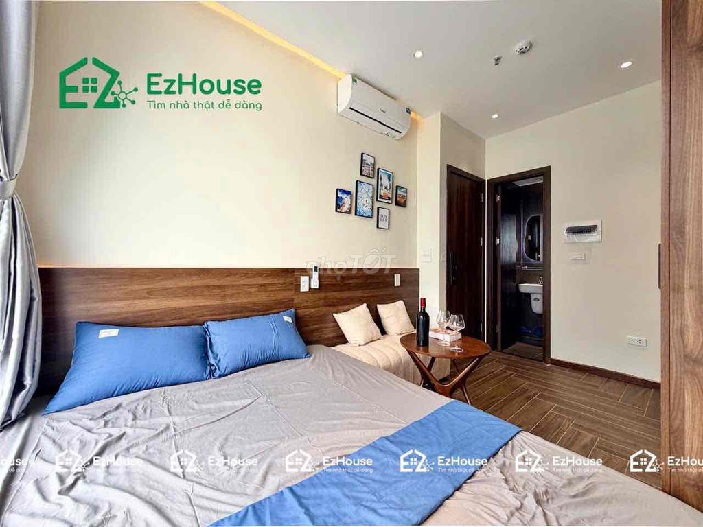 ion bedroom - full interior - near art Phan Huy Ích balcony