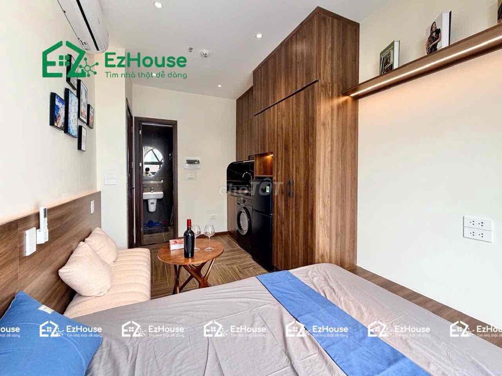 ion bedroom - full interior - near art Phan Huy Ích balcony