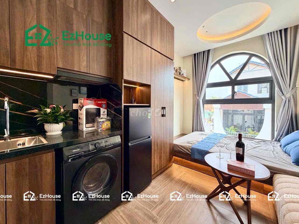 ion bedroom - full interior - near art Phan Huy Ích balcony