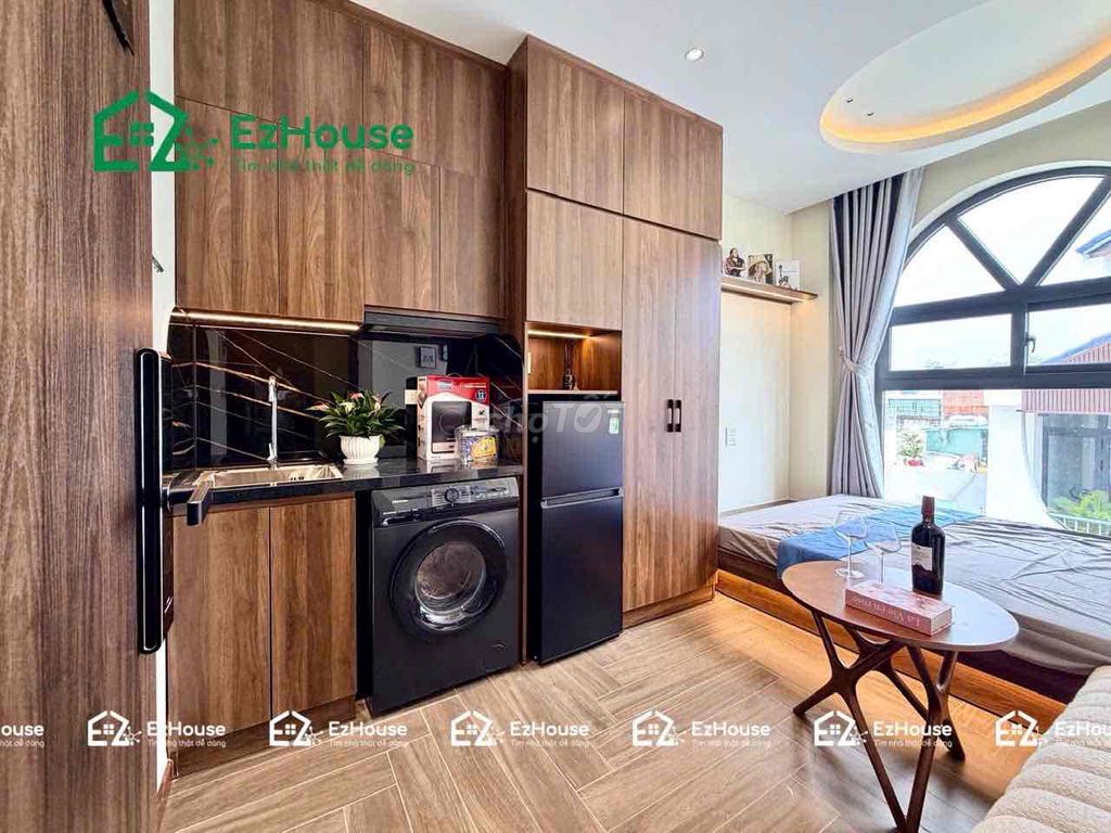 ion bedroom - full interior - near art Phan Huy Ích balcony