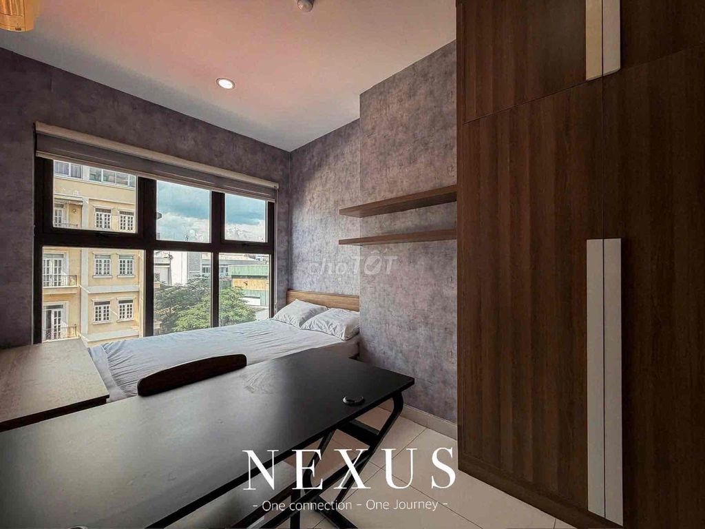 Open up the new two bedrooms -- in Phan Đăng Lưu, the open, wide-split balcony.