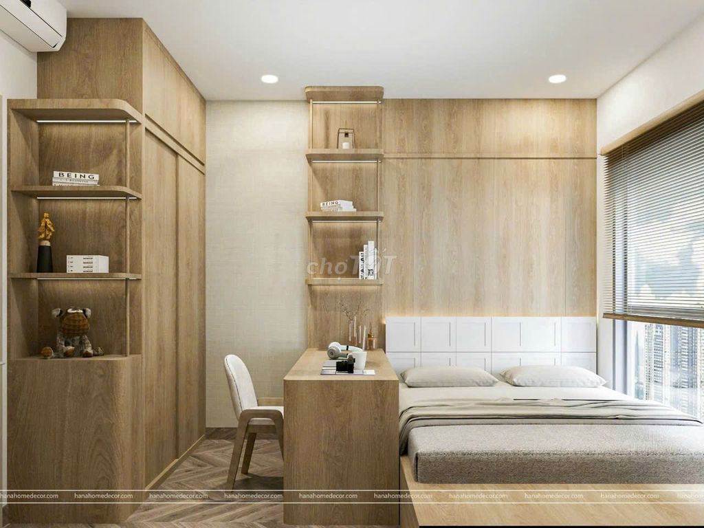 The Antonia apartment is two bedrooms that rent enough furniture for only 25 million a month.