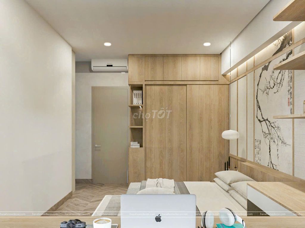 The Antonia apartment is two bedrooms that rent enough furniture for only 25 million a month.