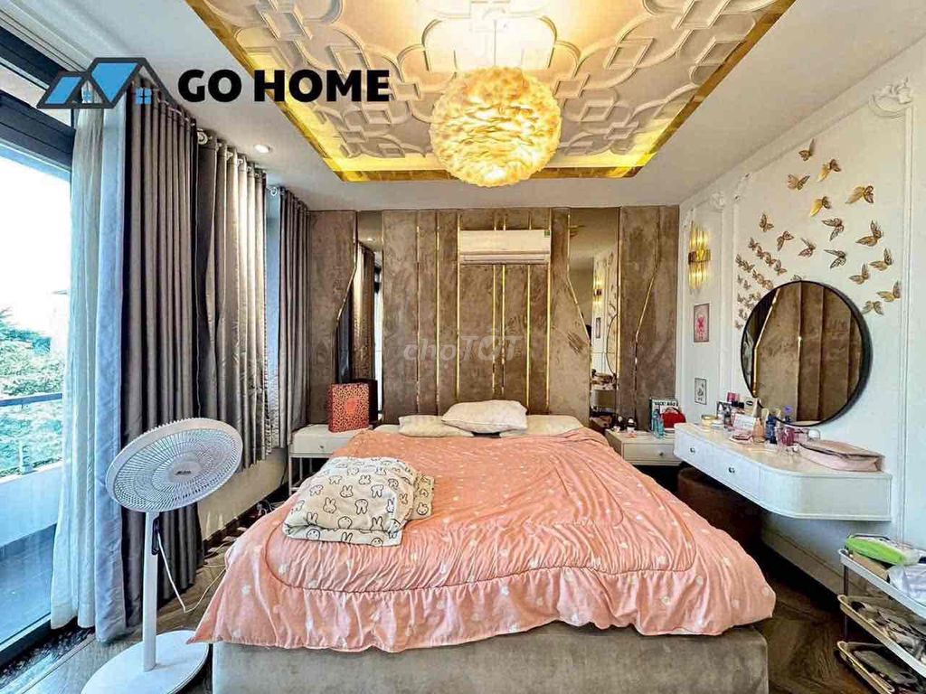 Rent the balcony room full interior - take the Lê Đức Thọ tram