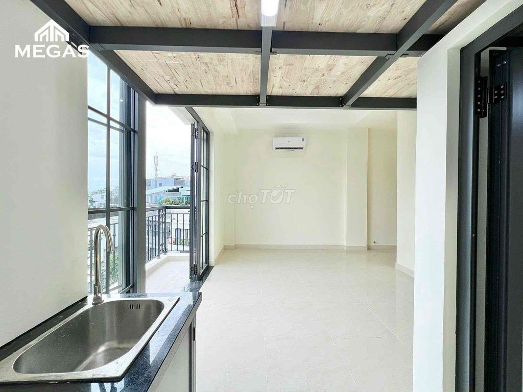 Rent a suite with 35 meters.