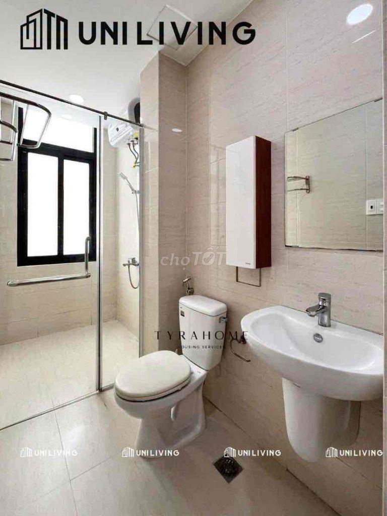 Hot 2 bedroom 2 balcony toilet 76 M2 downtown Bình Thạnh, elevator vault