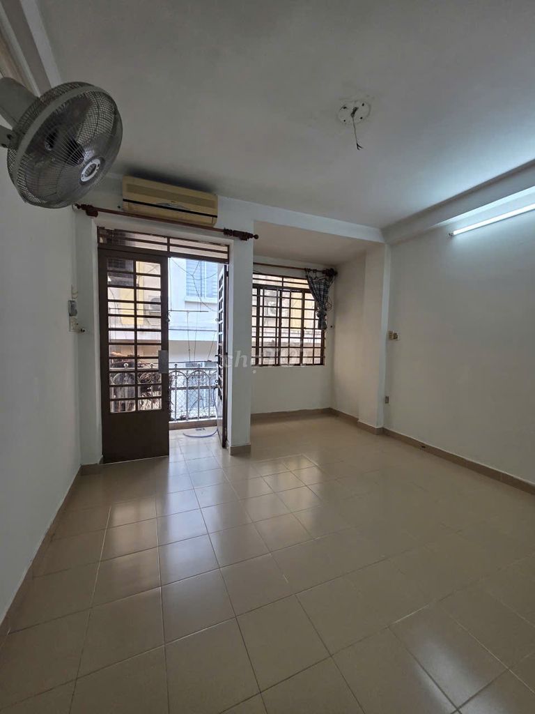 The nc Trần Văn Kỷ 18 M2 1st floor with the air conditioning on it.
