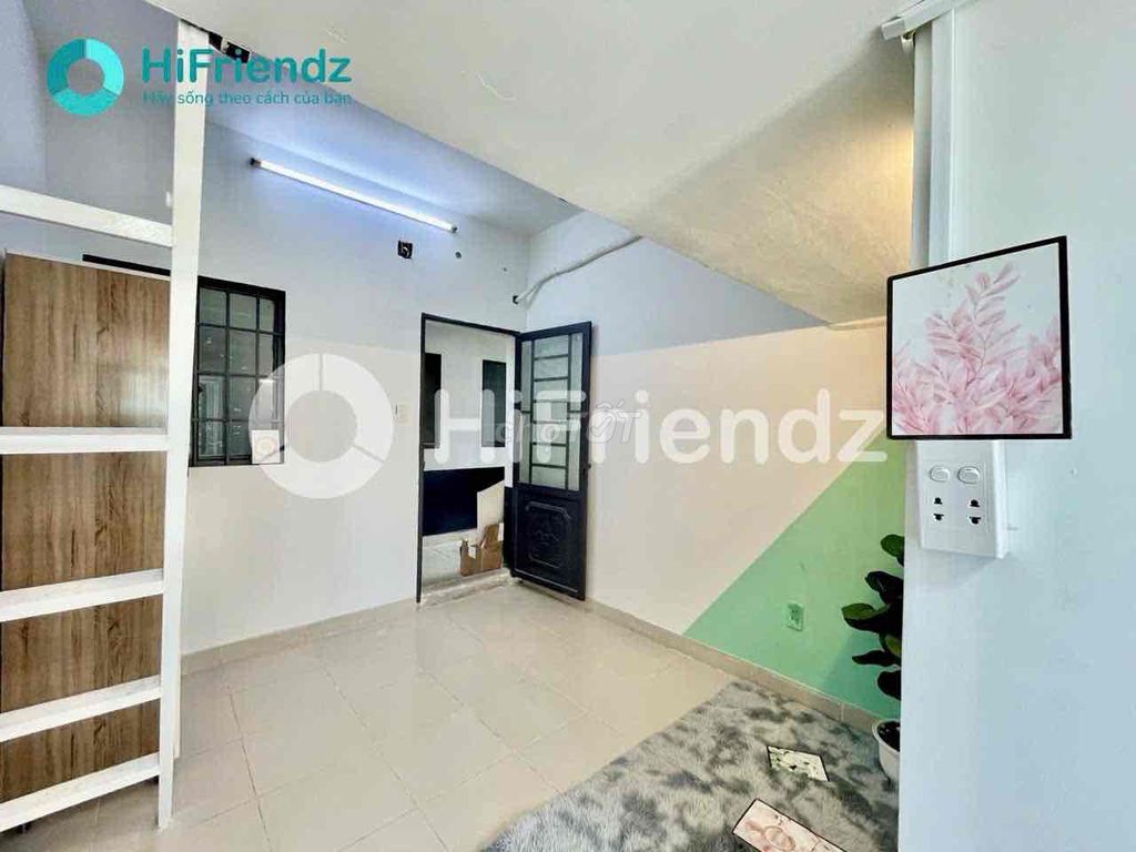 Clear room with window window open interior on 7th.