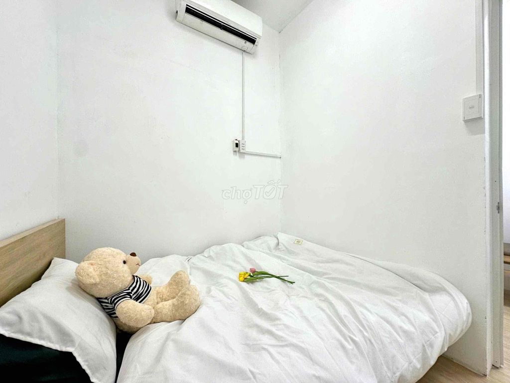 2 7th floor bedroom ready Bình Thạnh, near vlu near iUH, elevator