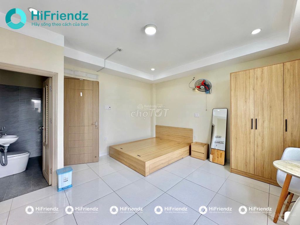 Studio is a full block of Bochong Street, District 9.5 million a month.