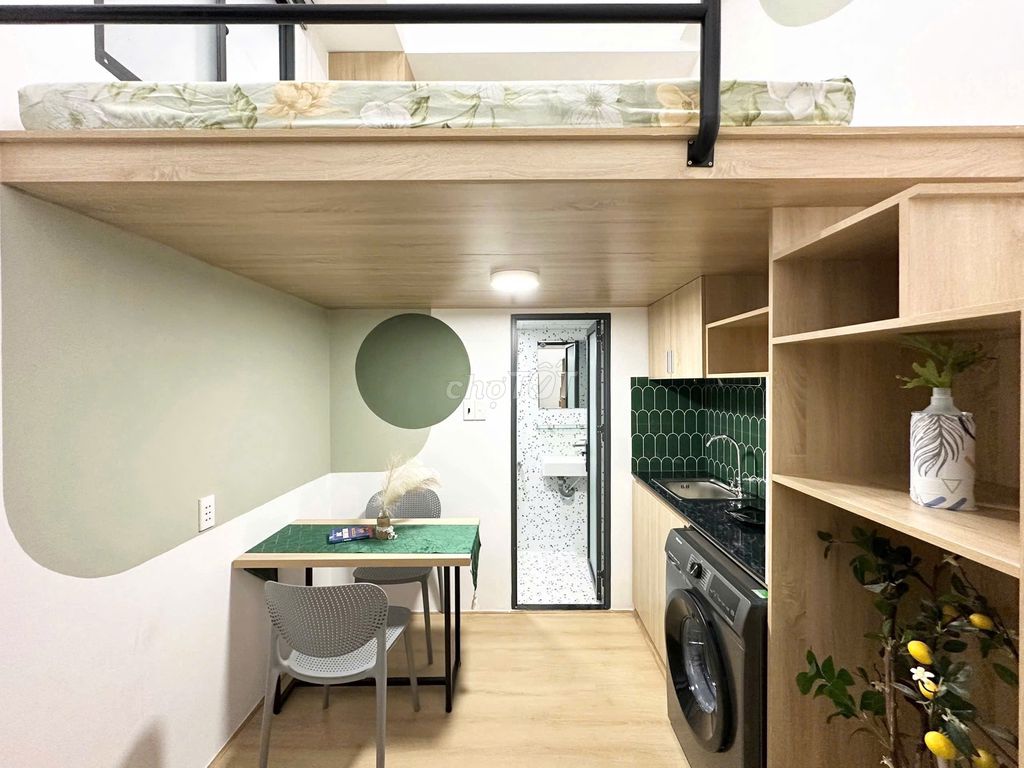 [44/22 Phạm Văn Chiêu] apartment 410 code 402–718 interior, 2 sky windows