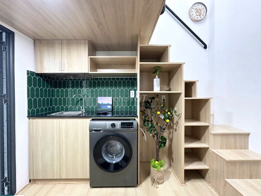 [44/22 Phạm Văn Chiêu] apartment 410 code 402–718 interior, 2 sky windows
