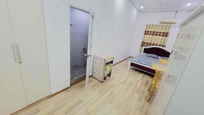 Rent the entire first floor with the balcony.