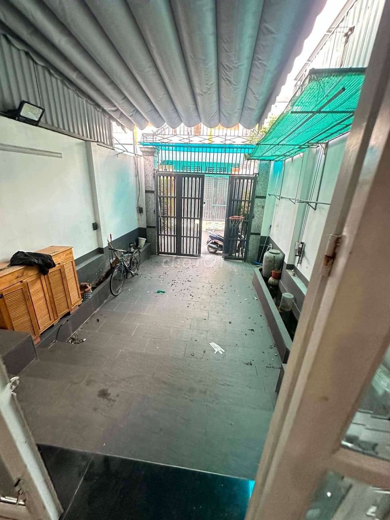 The ground floor is two floors wide next to the men's side