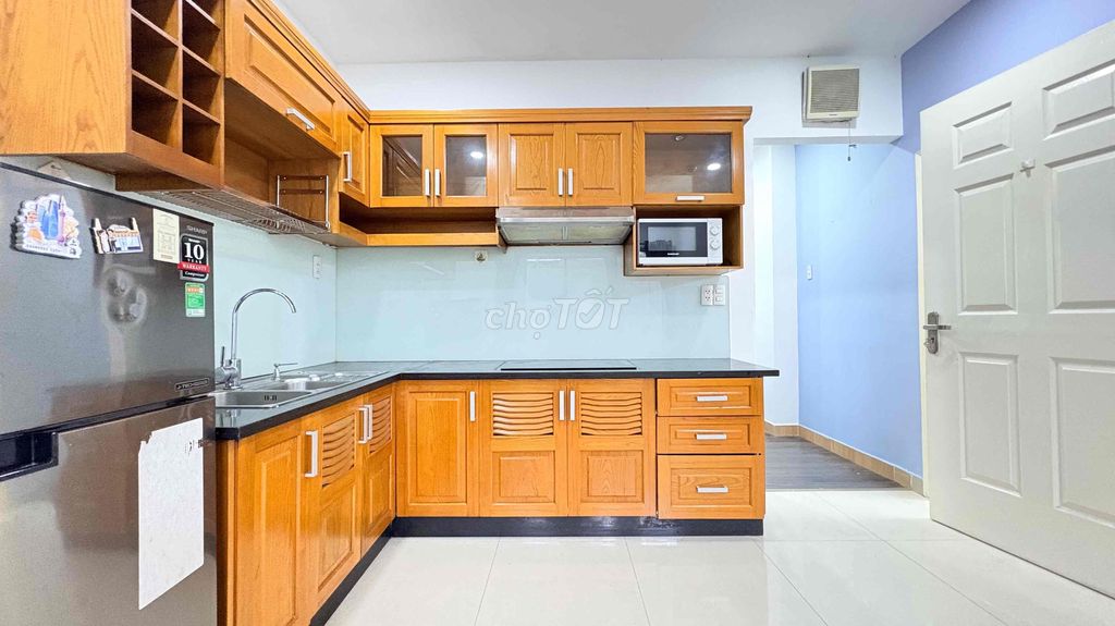 It's the owner who has two spare bedrooms. 70 m2 full of senior conveniences right at Tân Định. drop 2 T