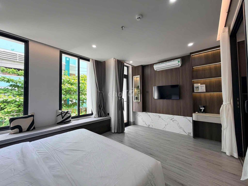 Rent an apartment. Full N.T. Bancol Hoàng Hoa Thám-Tân Bình bedroom.