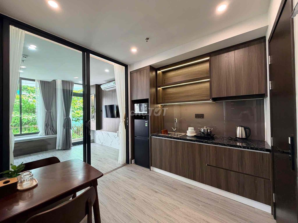 Rent an apartment. Full N.T. Bancol Hoàng Hoa Thám-Tân Bình bedroom.