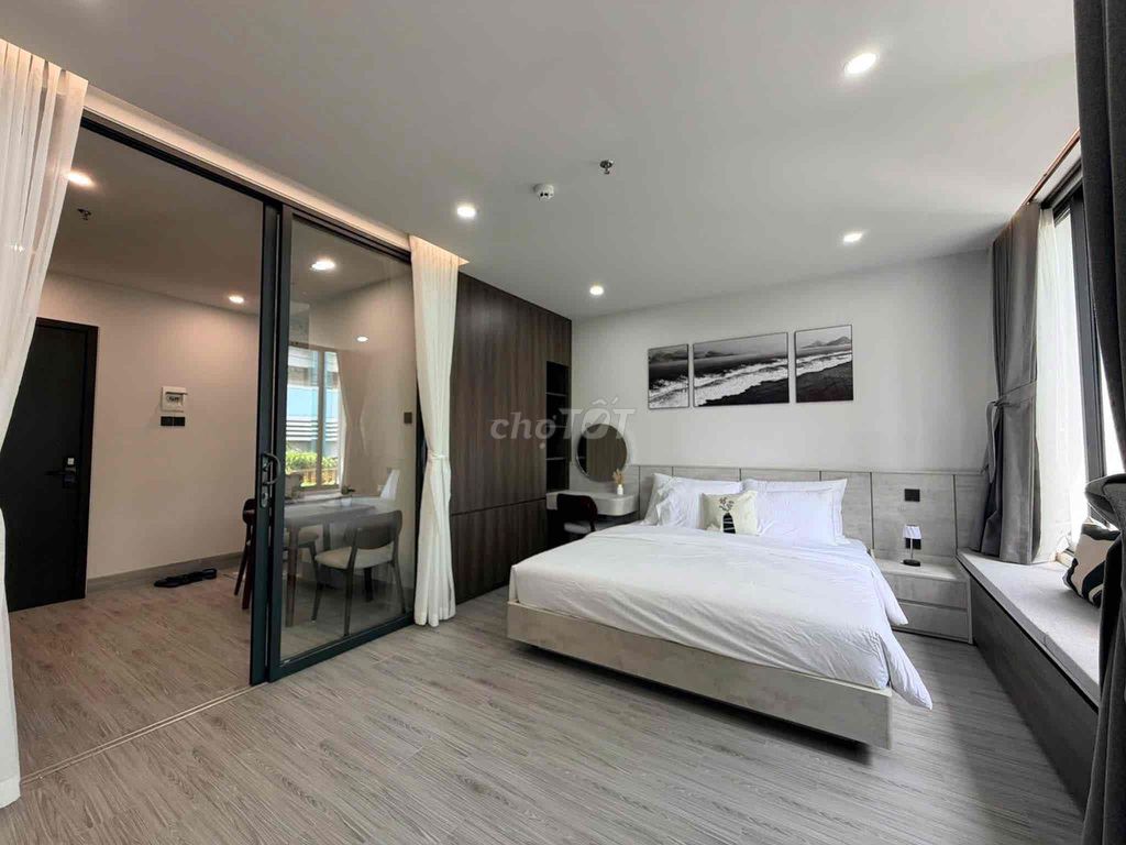 Rent an apartment. Full N.T. Bancol Hoàng Hoa Thám-Tân Bình bedroom.