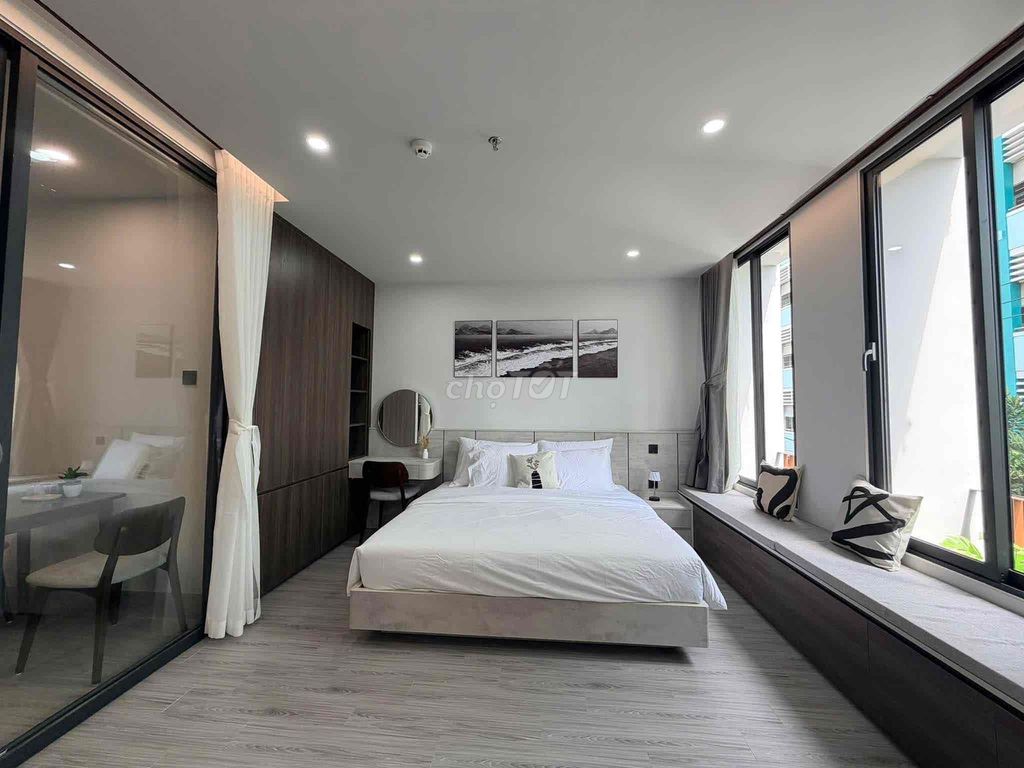 Rent an apartment. Full N.T. Bancol Hoàng Hoa Thám-Tân Bình bedroom.