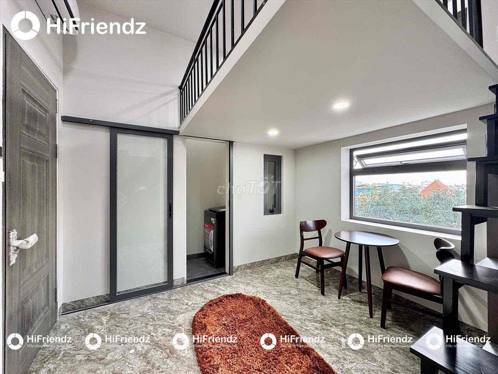 Rent a high-level apartment full of furniture right over here.art Phan Huy Ích.