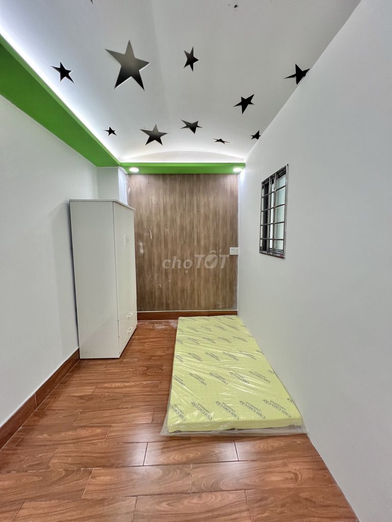 Rent a room with a big balcony.