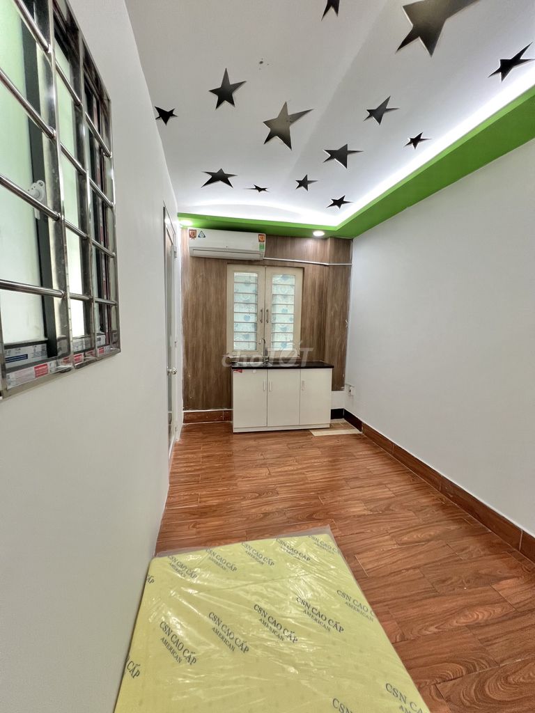 Rent a room with a big balcony.